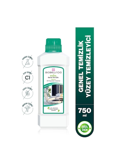Doğal Genel Temizlik 750 Ml Ve Çamaşır Beyazlatıcı 3x 750ml 2'li Set Diğer