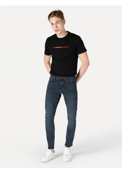 Colin's Colins 041 Danny Slim Fit Düşük Bel Düz Paça Koyu Mavi Erkek Pantolon Cl1065256 001