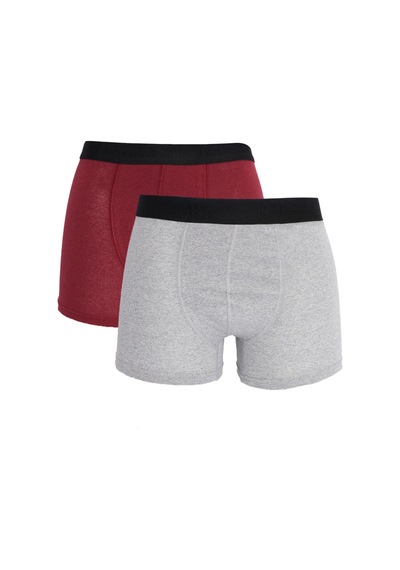 Tudors Erkek 10'lu Likralı Pamuklu Esnek Kumaş Premium Seri Boxer-50254 Çok Renkli