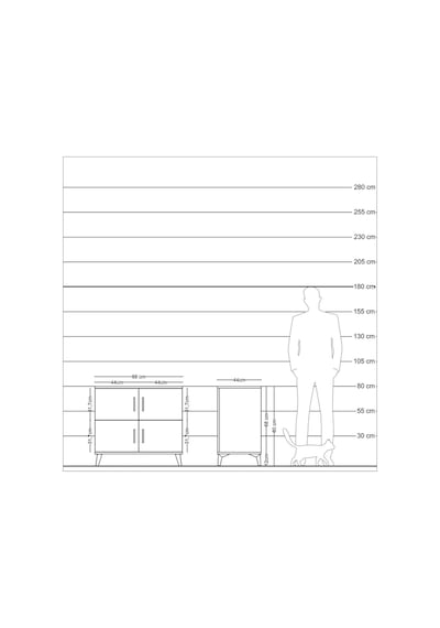 Hyperion Şifonyer 2 Raflı 4 Kapaklı 88x44x80 Antrasit-antrasit/çam Antrasit/çam Hyperion Şifonyer 2 Raflı 4 Kapaklı 88x44x80 Antrasit-antrasit/çam Antrasit/çam