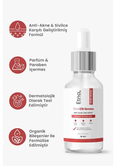 acne Karşıtı Cilt Bakım Serumu 30 Ml