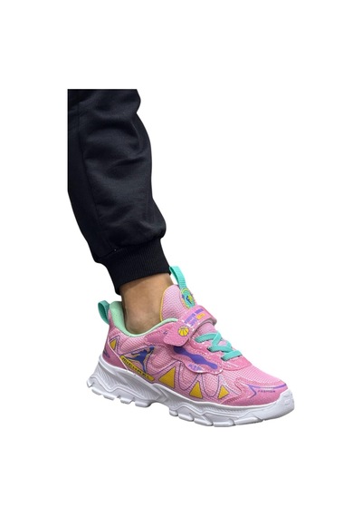 Fıero Mıen Kız Çocuk Okul Pembe Günlük Spor Sneaker Ayakkabı Pembe Pembe