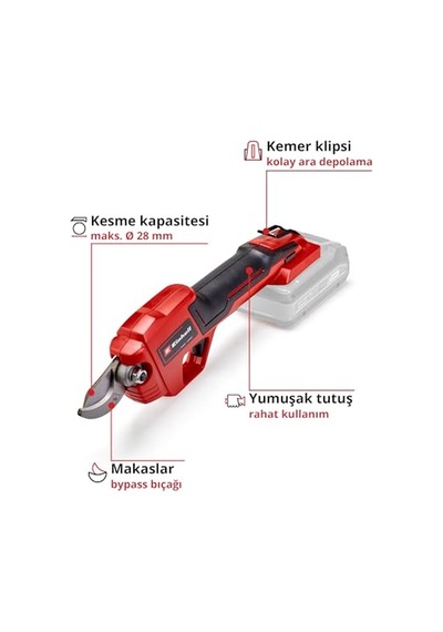Akülü Budama Makası Ge-ls 18 Li-solo 3408300