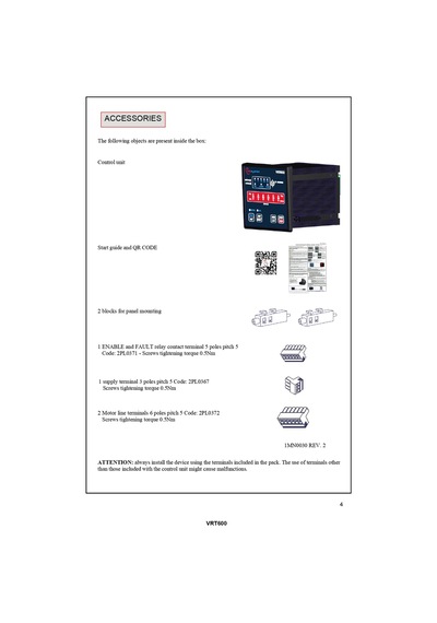 Vrt600 Zorunlu Havalandırma Sistemleri Sıcaklık Kontrol Ünitesi 6 Fan Çıkışlı Led & Fault Röleli