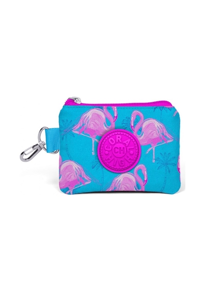 Coral High Kids Flamingo Desenli Bozuk Para Çantası - Pembe / Mav