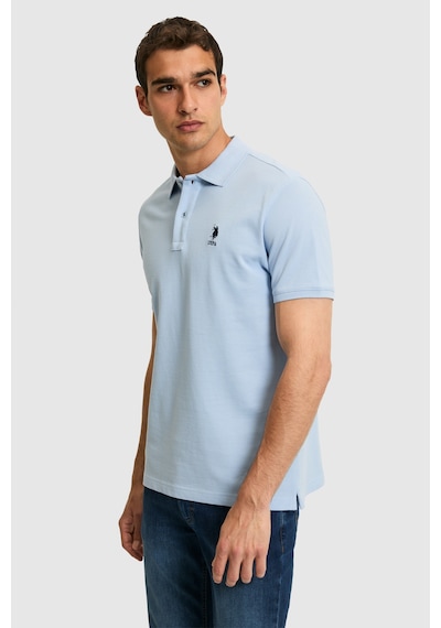 U.s. Polo Assn. Erkek Açık Mavi Tişört Basic 50322314-vr003 Acık Mavı
