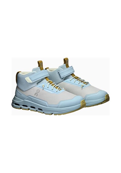 On Cloudhero Mid Waterproof Çocuk Bot 4-8 Yaş Su Geçirmez Outdoor Ayakkabı Mavi
