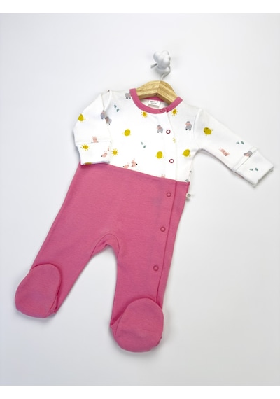 Sezgibaby Kız Bebek Tulum Pembe