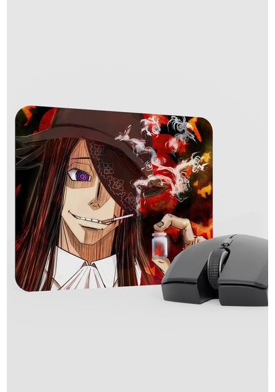 Fire Force Anime V3 - 22x18 Gaming Kauçuk Kaymaz Taban Mouse Pad Fare Altlığı