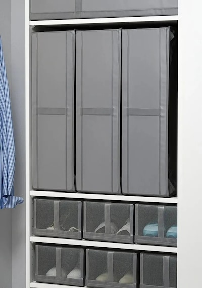 Ikea Ikea Skubb Depolama Kutusu 306195074 Koyu Gri