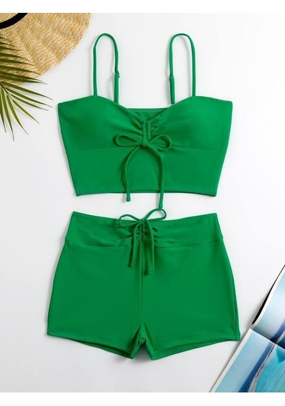Deep Beach Taytlı Bikini Takım Db200802bt 001