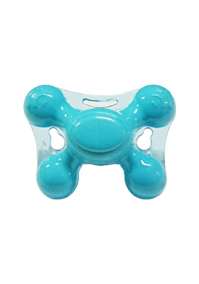 Bambino Funky Sport Silikon 0-6 Ay Damaklı Emzik - Mavi