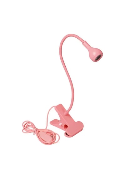 Ayrex Gaman Pembe 3w Uv Led Tırnak Kurutucu Ultraviyole Esnek Klipsli Masa Usb Jel Kurutma Klipsli Masa Lambası
