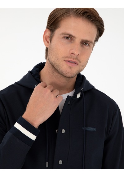 Pierre Cardin Erkek Lacivert Hırka Örme 50292482-vr033 Lacivert