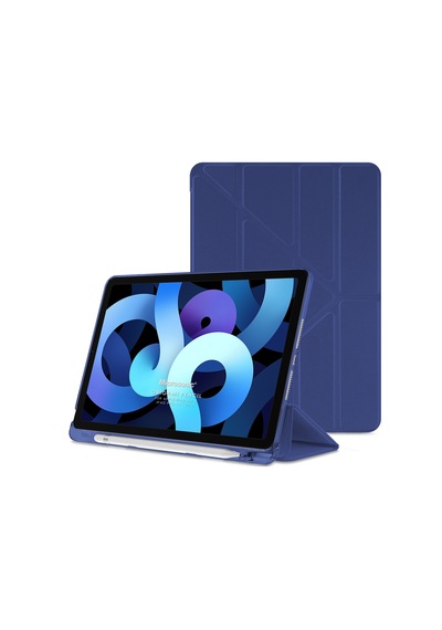 Microsonic Apple Uyumlu iPad Air 13 2025 Kılıf A3268-a3269 Origami Pencil Tablet Kılıfı