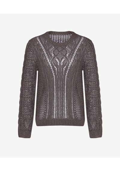 Yargıcı Regular Bisiklet Yaka Uzun Kol Kazak 26yktr2061x 025 Vizon
