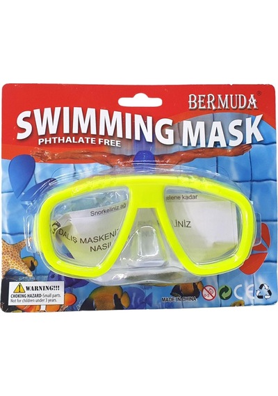 Ak409 - Kartela Tek Maske Çuk - 1 Adet Çok Renkli