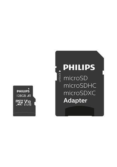 Phılıps 128gb Mıcro Sdxc 80 Mb/s C10 Fm12mp45b/00
