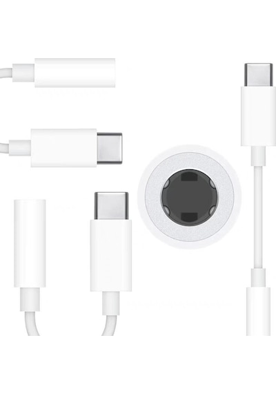 Xiaomi Huawei Samsung Uyumlu Type-C Audio Kulaklık Dönüştürücü Type-C