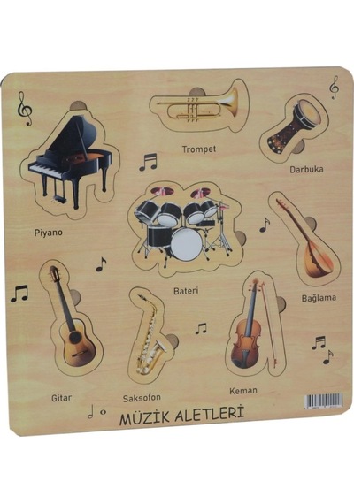 Mey İthalat Cc Oyuncak, Memo 32x32 Eğitici Şekiller - 6 Orti