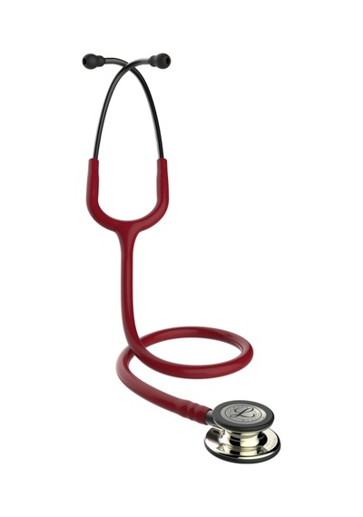 Classic 3 Stetoskop Bordo Aynalı Burgundy Tube Mirror 5864