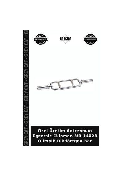 Özel Üretim Antrenman Egzersiz Ekipman Mb-14028 Olimpik Dikdörtgen Bar Çok Renkli