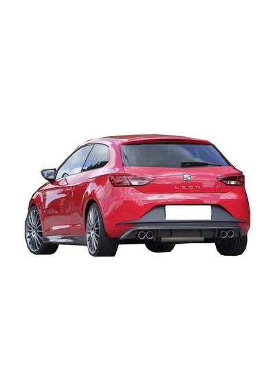 Seat Leon MK3 2013-2016FR Arka Tampon Ek Difüzör Plastk