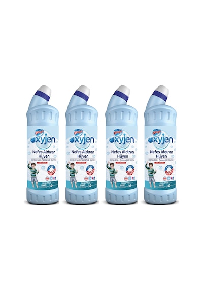 Bingo Oksijen Çamaşır Suyu Okaliptüs 750 Ml X 4 Adet 4'lü Set