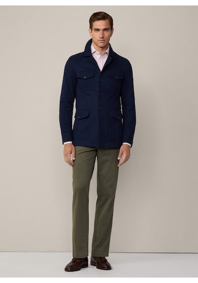 Hackett Lacivert Erkek Pamuklu Ceket Hm443429