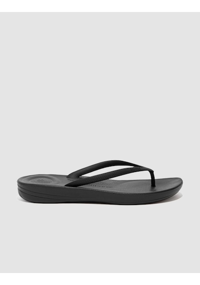 Fitflop Iqushıon Ergonomıc E54 Siyah Kadın Parmak Arası Terlik Siyah
