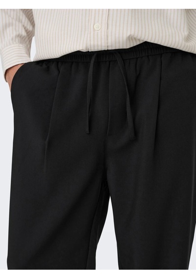 Onswıll 0292 Loose Strıng Pant Frml Noos Erkek Pantolon 22033466 Siyah