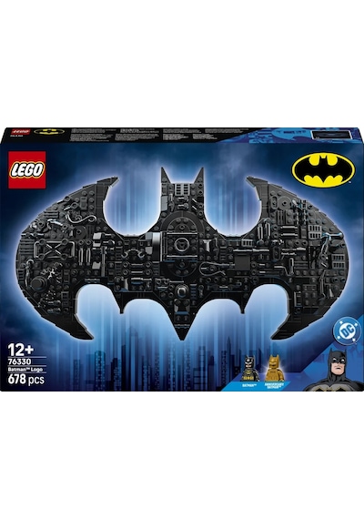 LEGO® DC Batman™: Batman Logosu 76330 – 12 Yaş Üzeri Çocuklar için Minifigür İçeren Yaratıcı Oyuncak Yapım Seti  (678 Parça)