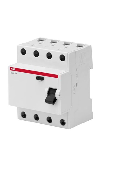 Abb 2csf604031r1400, Bmf31440, Basic M 4p 40 Amper 30ma, Ac Tip, Kaçak Akım Koruma Rölesi