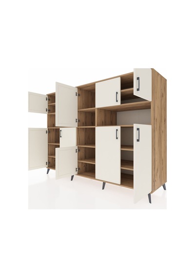 Kronos Dolap 14 Raflı 10 Kapaklı 220x59x163 Çam-aytaşı/çam Aytası/atlas Çam - Atlas Çam Kronos Dolap 14 Raflı 10 Kapaklı 220x59x163 Çam-aytaşı/çam Aytası/atlas Çam - Atlas Çam