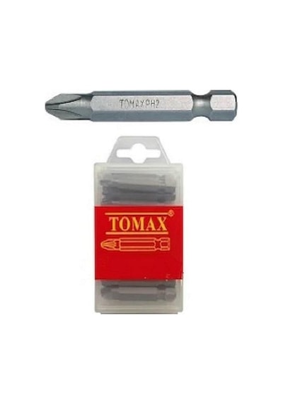 TOMAX PH 2*50 YILDIZ BİTS UÇ ( PHİLİPS )-06002050-1 PAKET=30 ADET