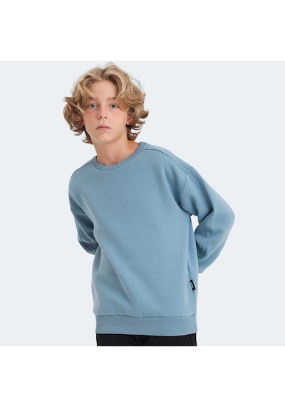 Slazenger LOGAN Çocuk  Mavi Sweatshirt