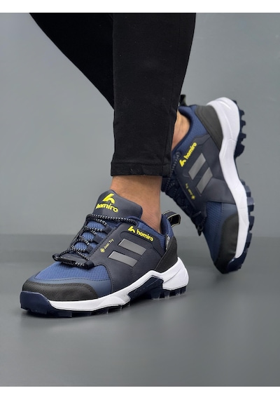 Homiro Unisex Su Geçirmez Poli Taban Spor Ayakkabı-lacivert