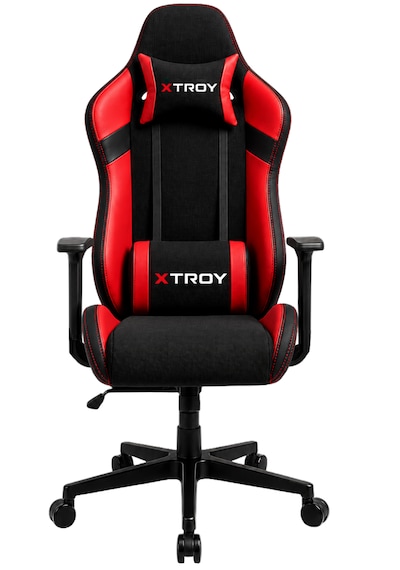 Xtroy Knight Model 140 Yatan, Kumaş Oyuncu Koltuğu Kırmızı