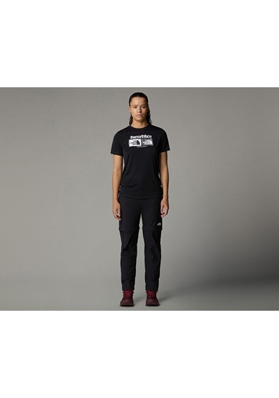 The North Face W Foundation Tee Graphic 1 Kadın Günlük Tişört Nf0a8brzjk31 Siyah SIYAH