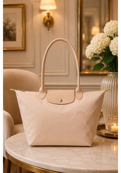 Longchamp Kadın Omuz Çantası Large L1899 919 Açık Pembe
