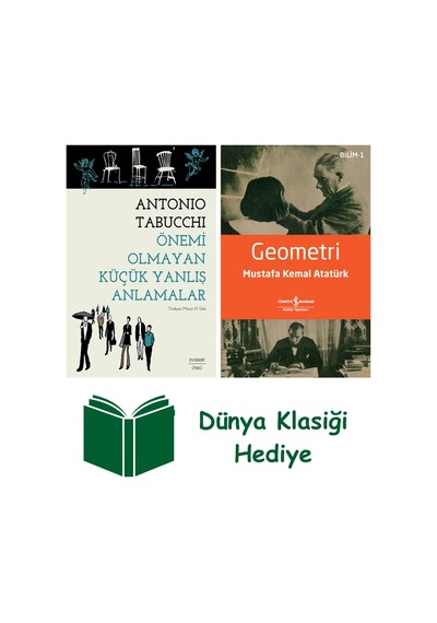 Önemi Olmayan Küçük Yanlış Anlamalar + Geometri + Dünya Klasiği Hediye