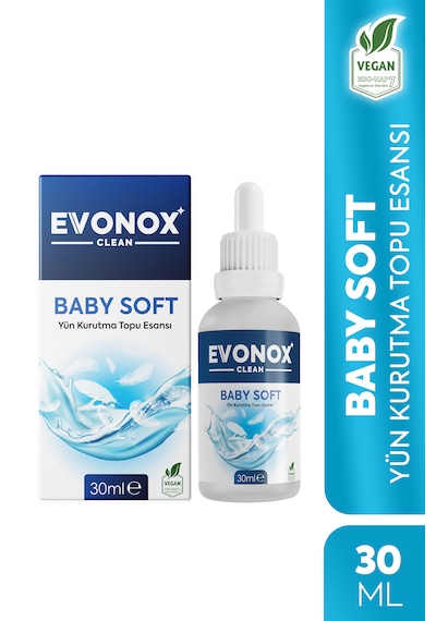 Clean Çamaşır Yün Kurutma Topu Esansı Baby Soft 30 Ml Tekli