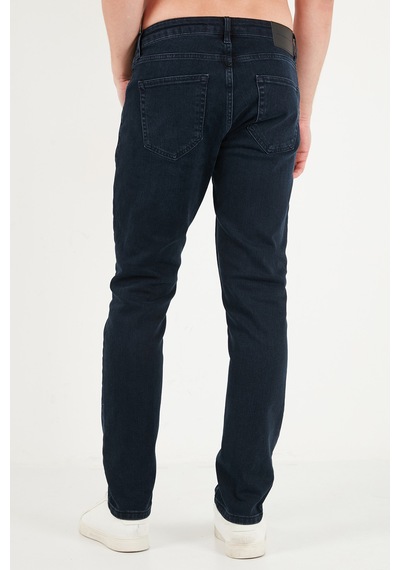 Buratti Pamuklu Normal Kalıp Normal Bel Jeans Erkek Kot Pantolon 2213f08parma Koyu Lacivert