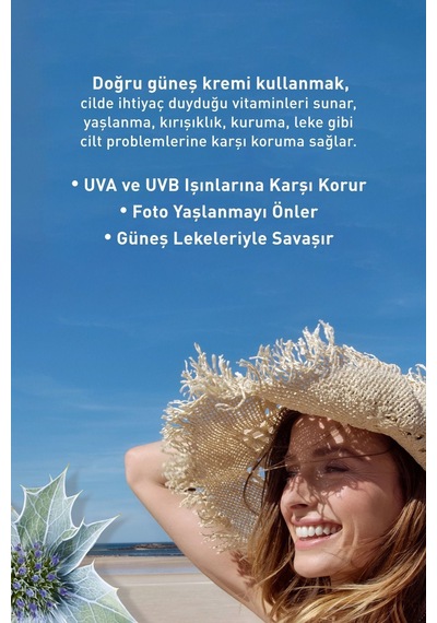 Yves Rocher Spf 50 Yüksek Korumalı Yağlanma Ve Leke Karşıtı Yüz Güneş Kremi/solaire Peau Parfaite-40 Ml