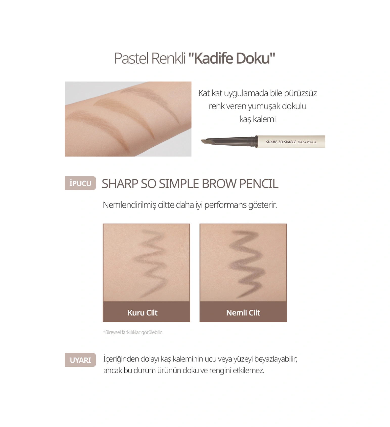 Clıo Sharp So Simple Brow Pencil 03 Neutral Brown