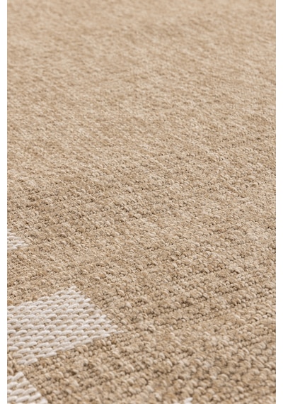 Koza Halı Fibra Natural Krem Halı Kilim Salon Oturma Odası Yolluk Yatak Oda Natural Beyaz