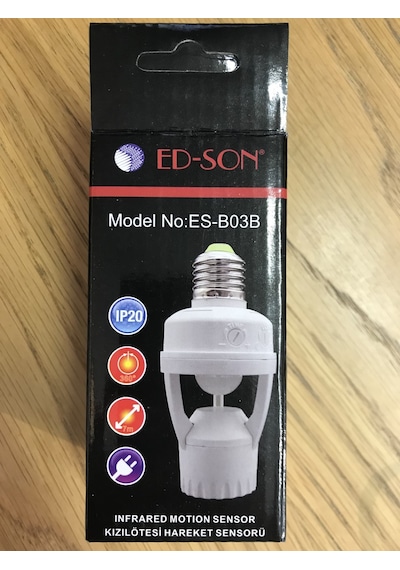 Sensörlü Duy E 27 360 Derece Ed-Son