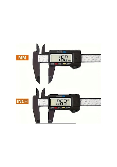 Senbang Dijital Kumpas 0 150 Mm Elektronik Verniyer Kumpas İç Dış Çap Ve Derinlik Ölçer
