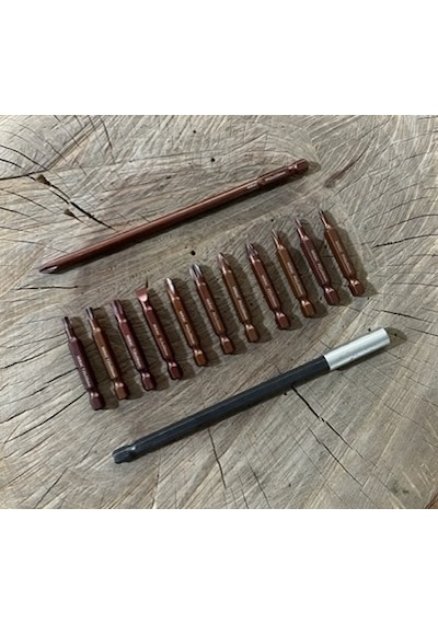 Mrc Bits Uç Seti 15cm Bits Uzatma Pz2 20cm Tork Uç Seti Yıldız Uç Seti 13pcs