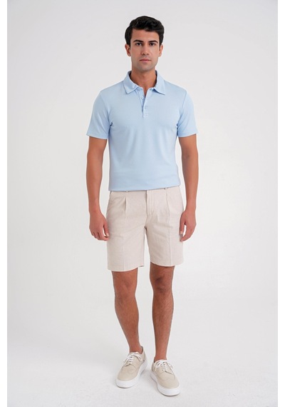 Efor Ts 886 T-shırt Comfort Mavi Casual Mavi